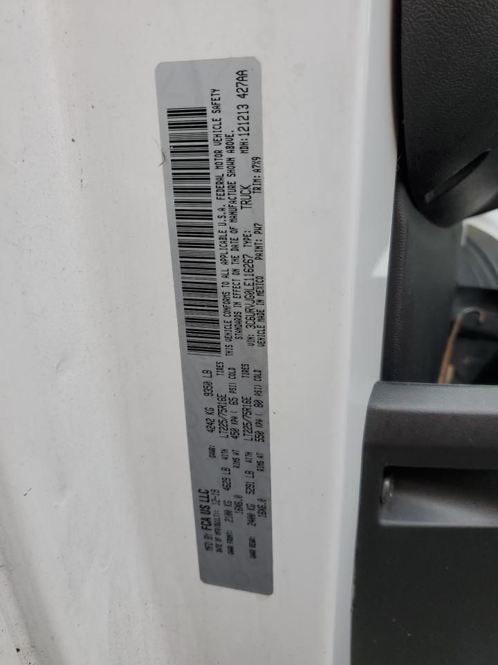 RAM PROMASTER 3500 HIGH