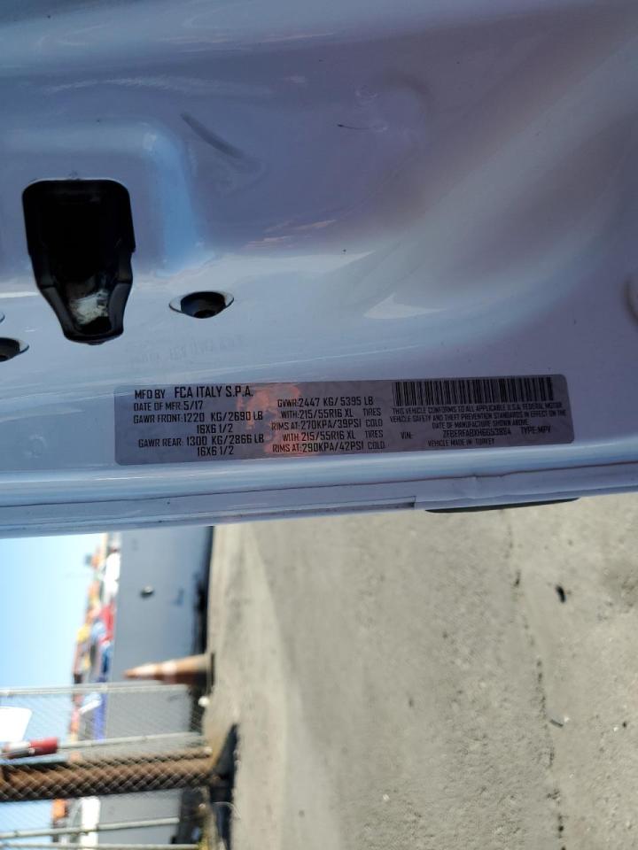 Lot #3302743013 2017 RAM PROMASTER