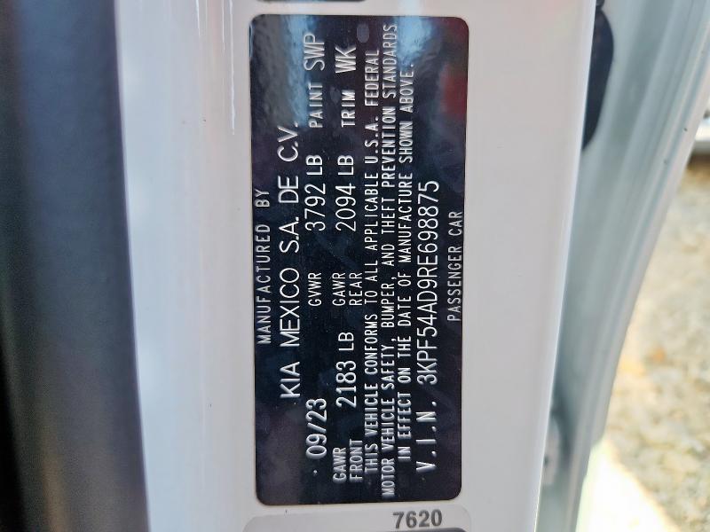 2024 KIA FORTE GT - 3KPF54AD9RE698875