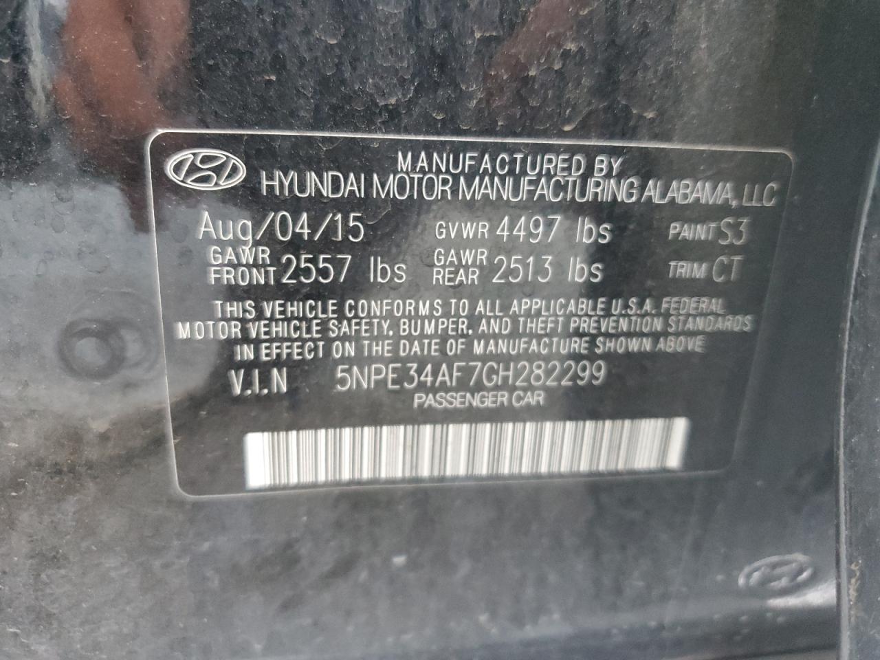 HYUNDAI SONATA SPORT