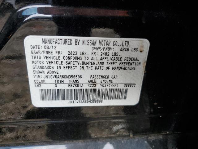 2013 INFINITI G37 - JN1CV6AR6DM356596