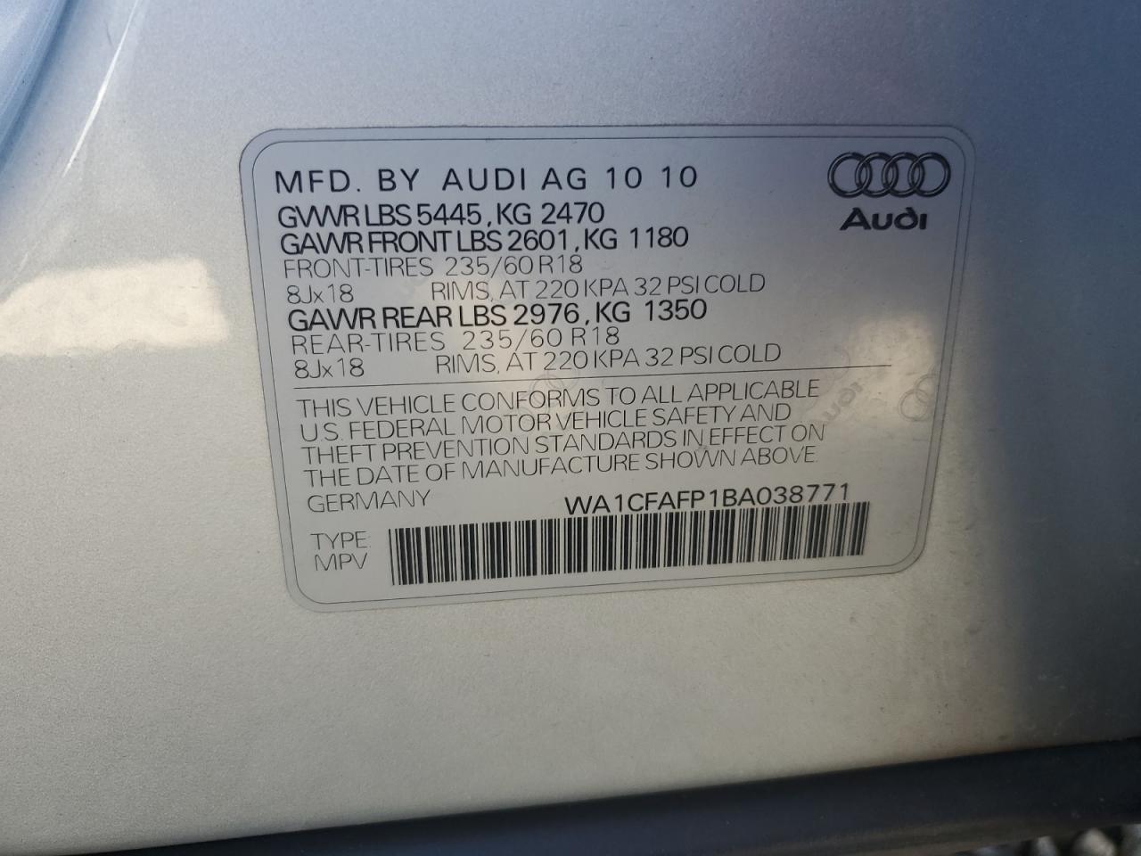 AUDI Q5 PREMIUM