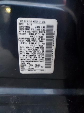 2015 NISSAN ROGUE SELE - JN8AS5MT6FW673871