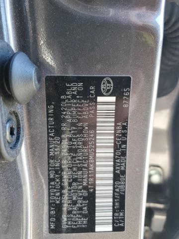 2021 TOYOTA CAMRY LE 4T1R11AK8MU525246