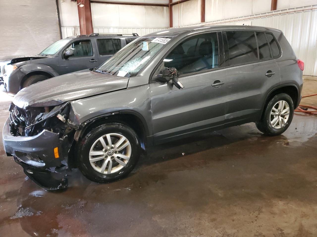 Lot #3296290521 2014 VOLKSWAGEN TIGUAN S