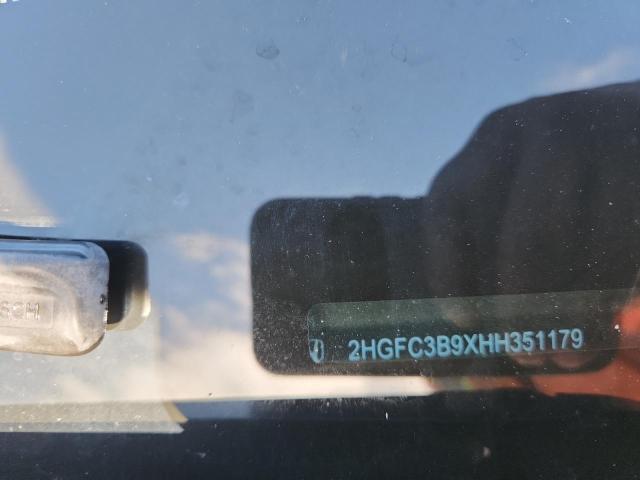 2017 HONDA CIVIC TOUR - 2HGFC3B9XHH351179