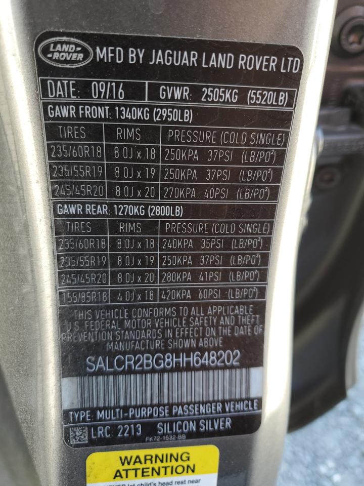 LAND ROVER DISCOVERY HSE