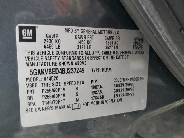 2011 BUICK ENCLAVE CX - 5GAKVBED4BJ237249