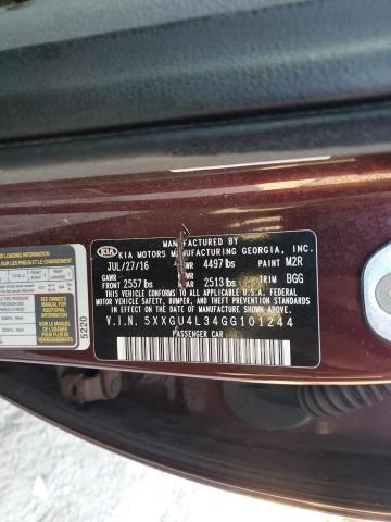 2016 KIA OPTIMA EX #3265028887