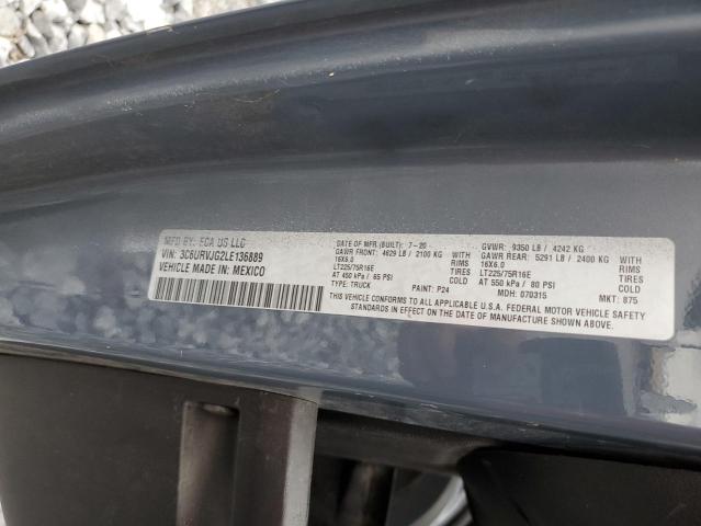 2020 RAM PROMASTER #3305374329