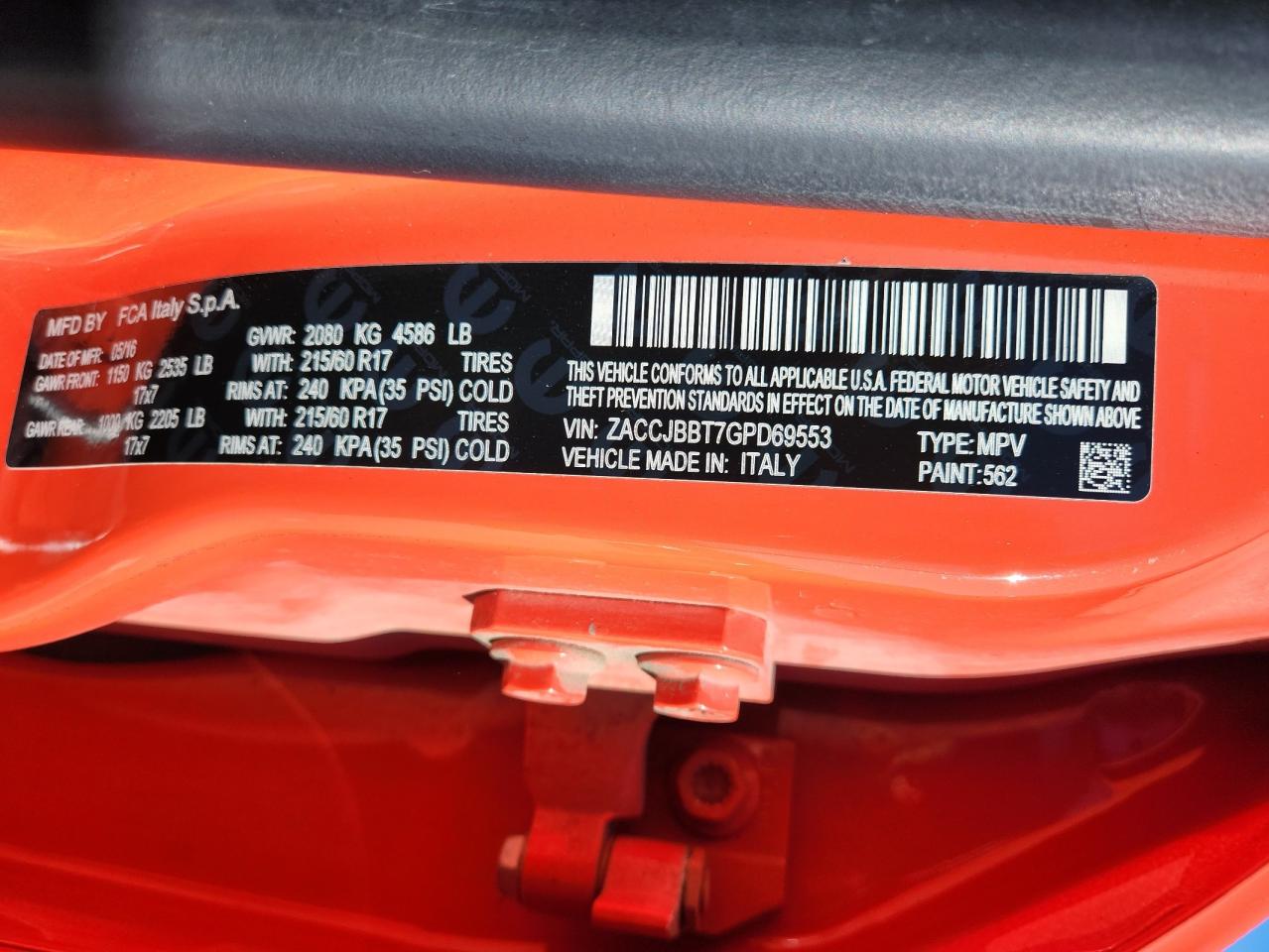 JEEP RENEGADE LATITUDE