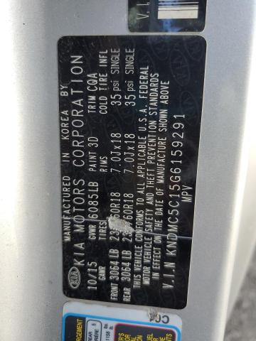 2016 KIA SEDONA EX - KNDMC5C15G6159291