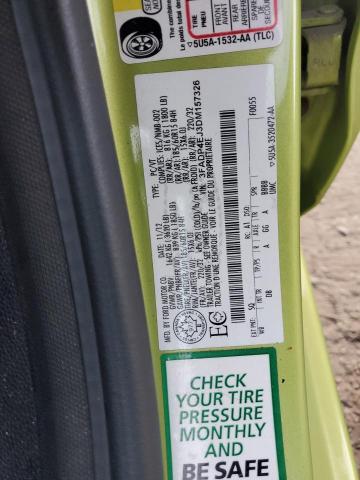 2013 FORD FIESTA SE - 3FADP4EJ3DM157326