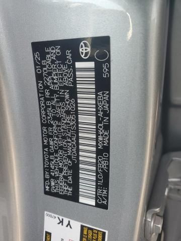 2025 TOYOTA PRIUS LE JTDACAAU1S3051026