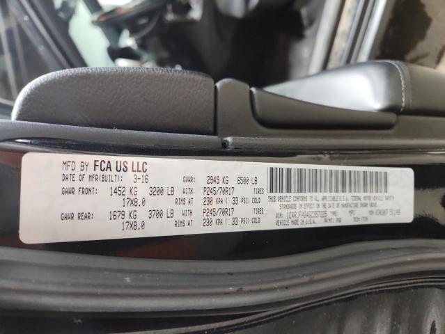 2016 JEEP GRAND CHER - 1C4RJFAG4GC357225