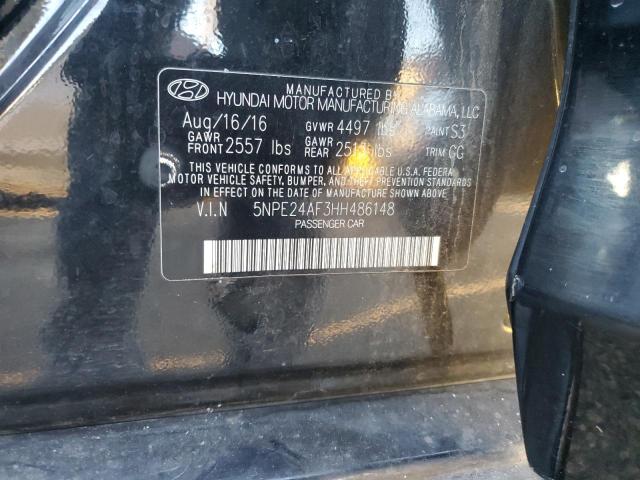 2017 HYUNDAI SONATA SE #3286727282