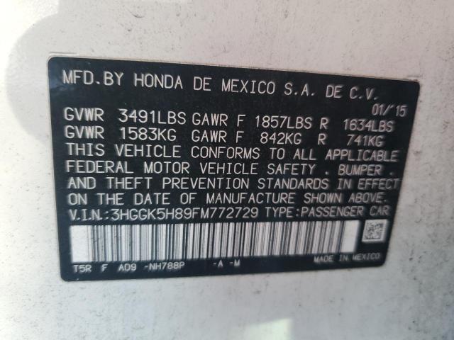 2015 HONDA FIT EX #3291415146