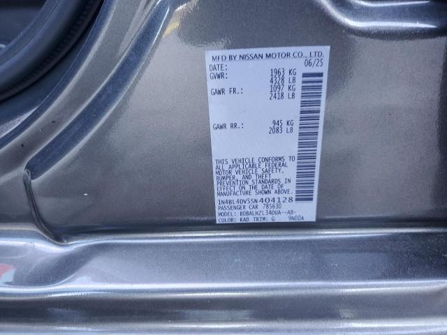 2025 NISSAN ALTIMA SV - 1N4BL4DV5SN404128