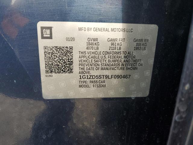 2020 CHEVROLET MALIBU LT #3301933418