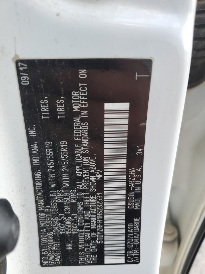 TOYOTA HIGHLANDER LIMITED