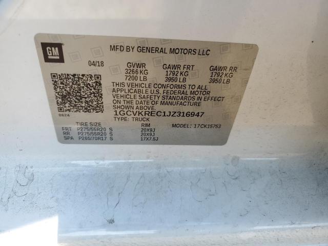 2018 CHEVROLET SILVERADO #3297146517