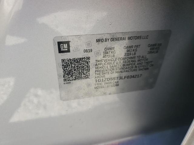 2020 CHEVROLET MALIBU LT - 1G1ZD5ST3LF034217