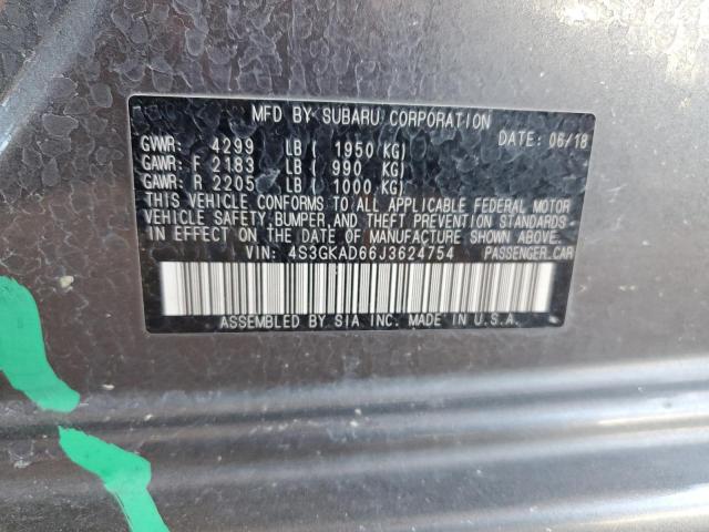 2018 SUBARU IMPREZA PR - 4S3GKAD66J3624754