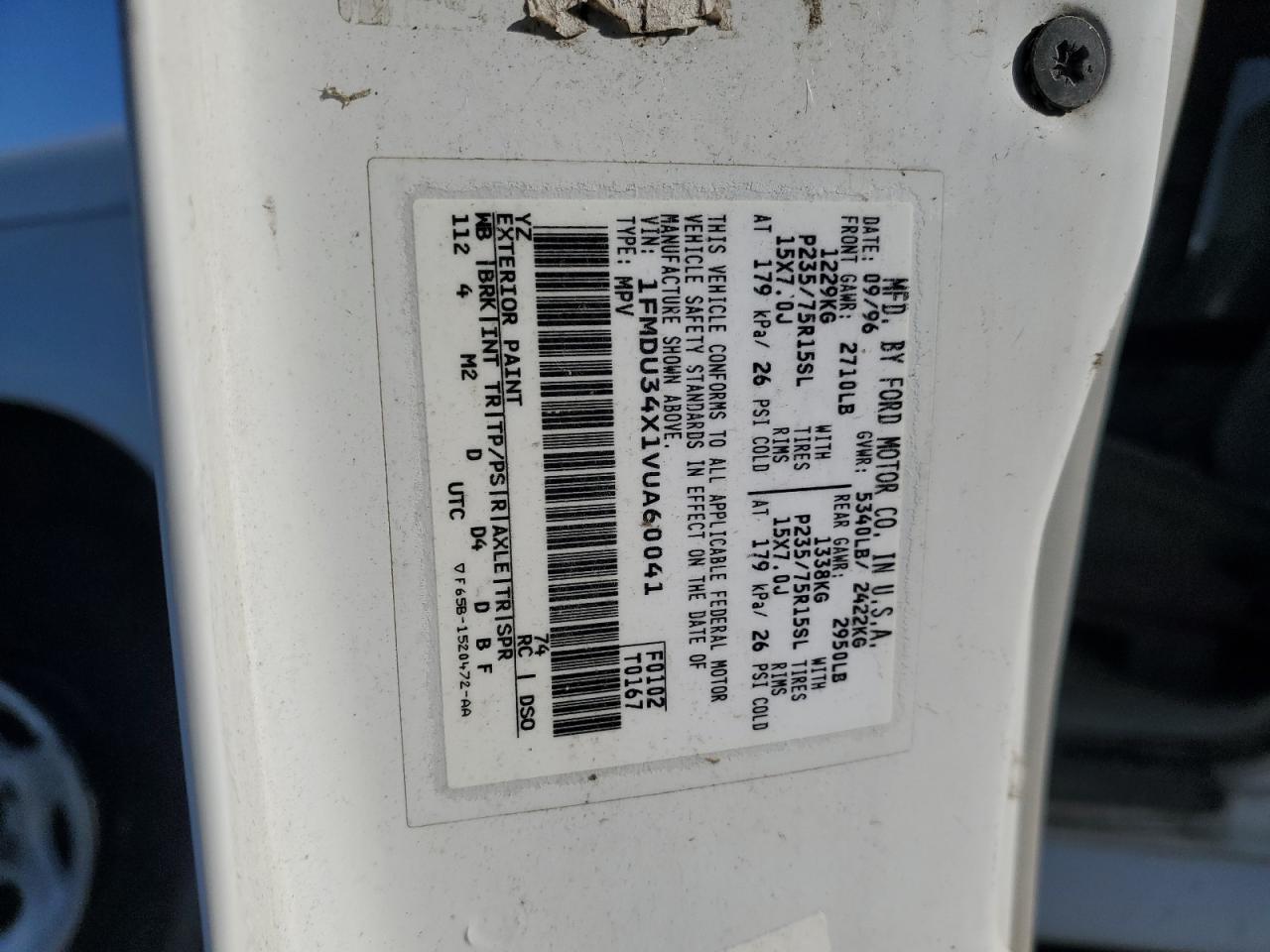 Lot #3278747640 1997 FORD EXPLORER