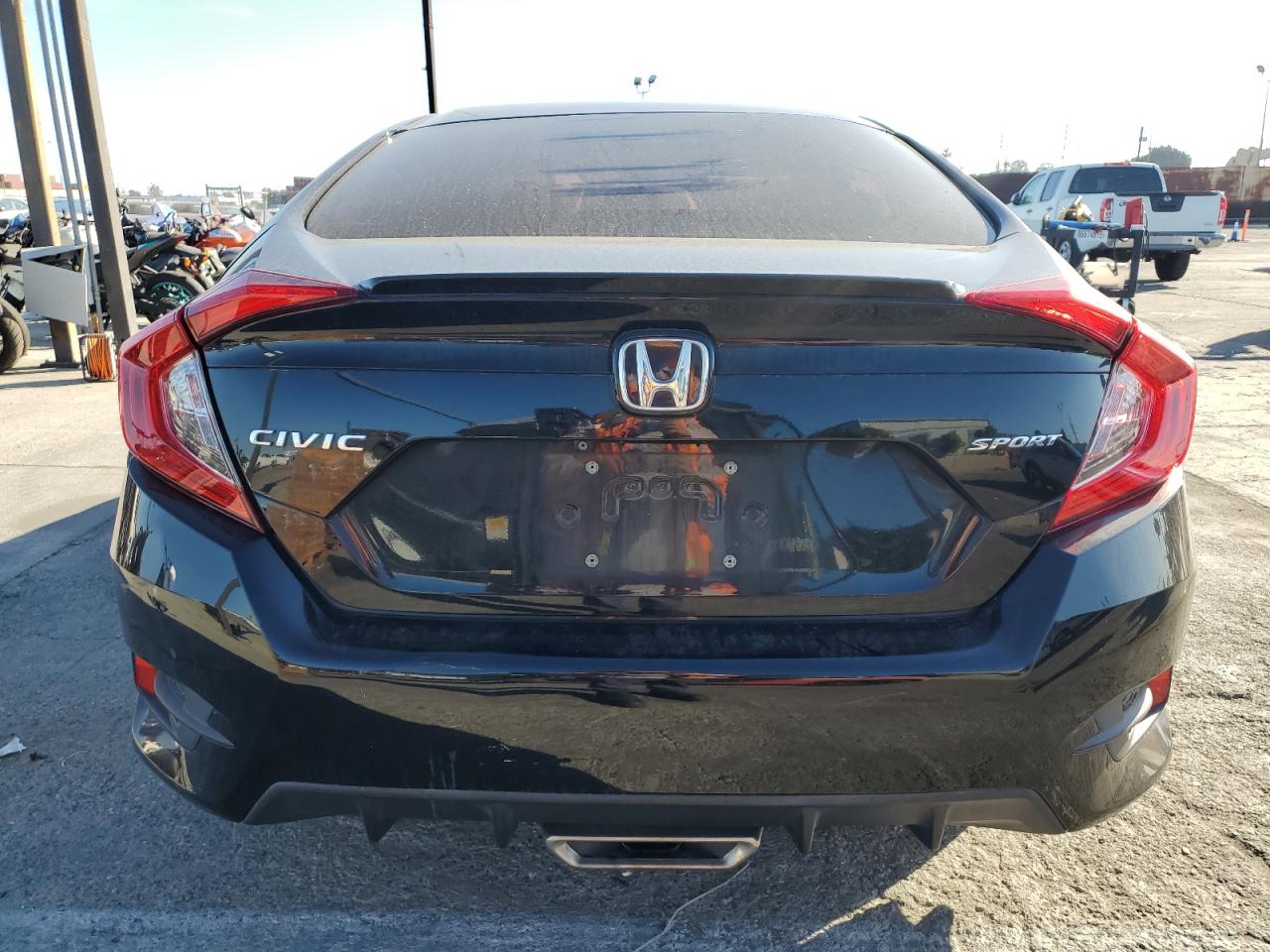 Lot #3302743022 2019 HONDA CIVIC SPOR