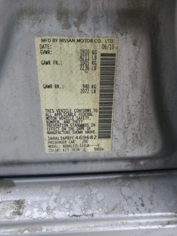 2015 NISSAN ALTIMA 2.5 #3268364290