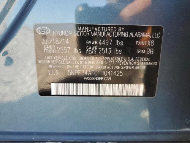 2015 HYUNDAI SONATA SPO - 5NPE34AF0FH041425