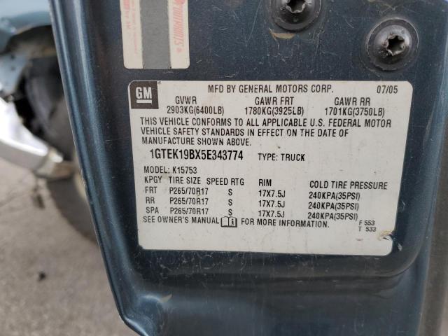 2005 GMC NEW SIERRA #3284976932