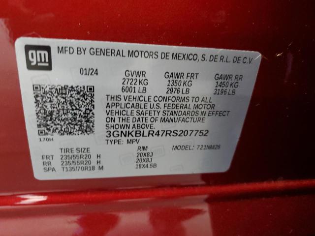 2024 CHEVROLET BLAZER PRE #3298225021