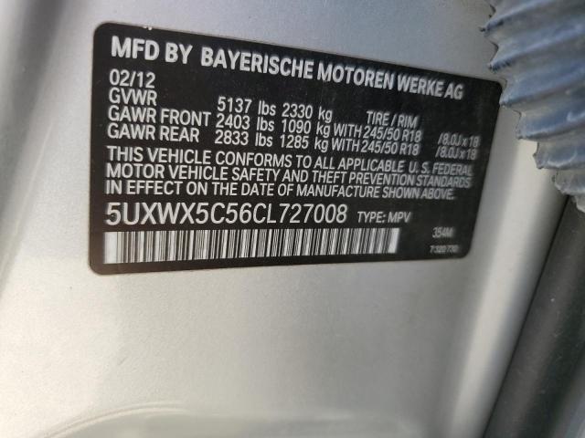2012 BMW X3 XDRIVE2 #3291377173