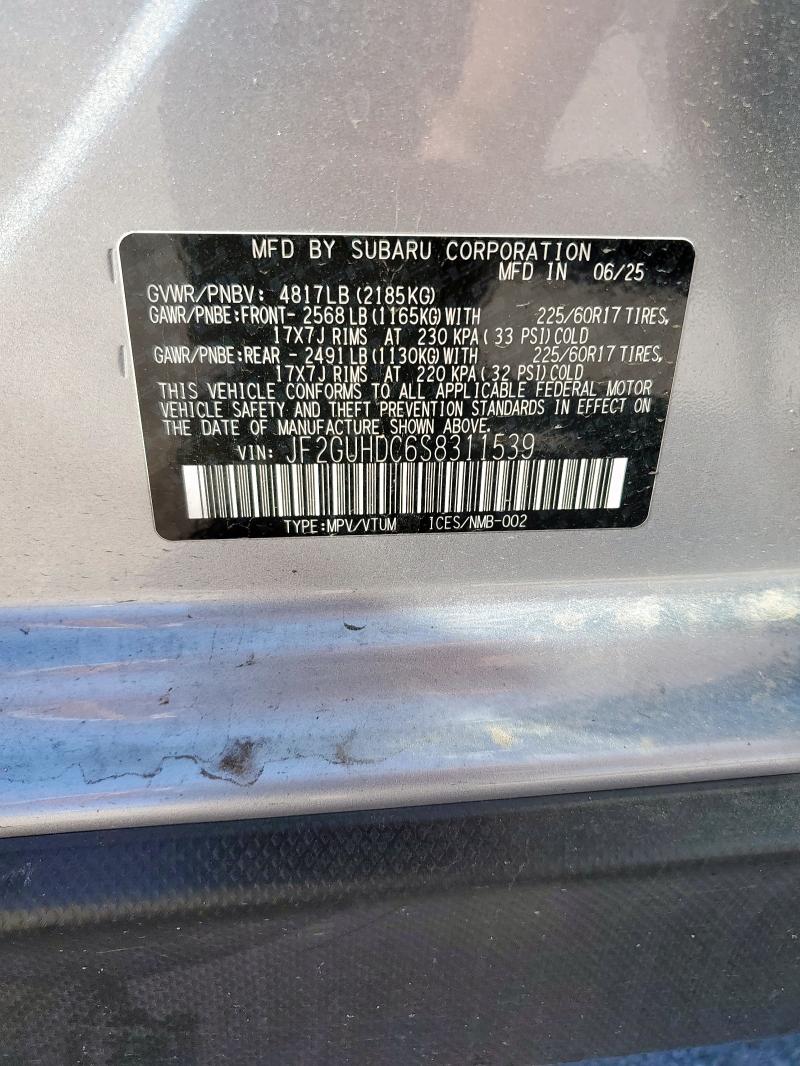 2025 SUBARU CROSSTREK #3305652724