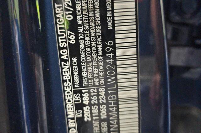 2020 MERCEDES-BENZ GLB 250 4M - W1N4M4HB1LW024496