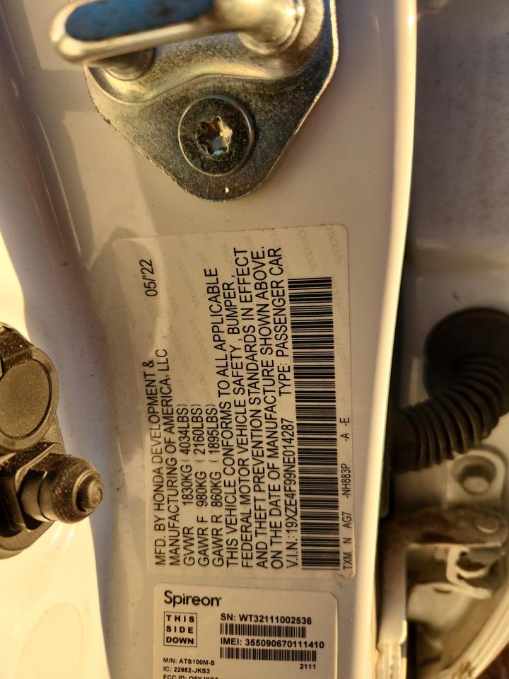 HONDA INSIGHT TOURING