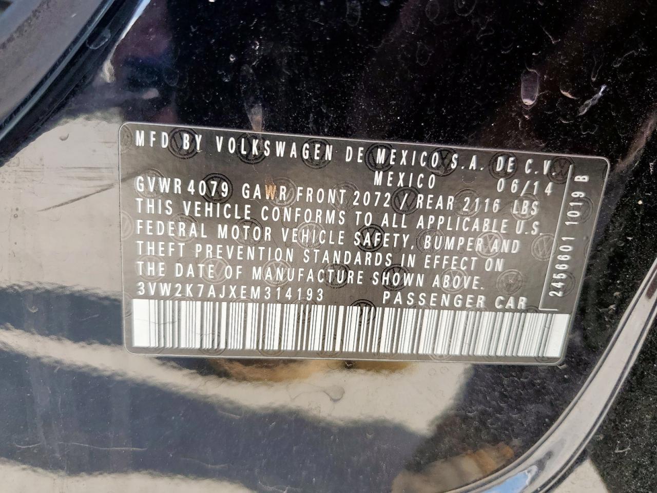 VOLKSWAGEN JETTA BASE