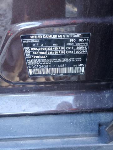 2015 MERCEDES-BENZ GLA 250 4MATIC WDCTG4GB7FJ114484