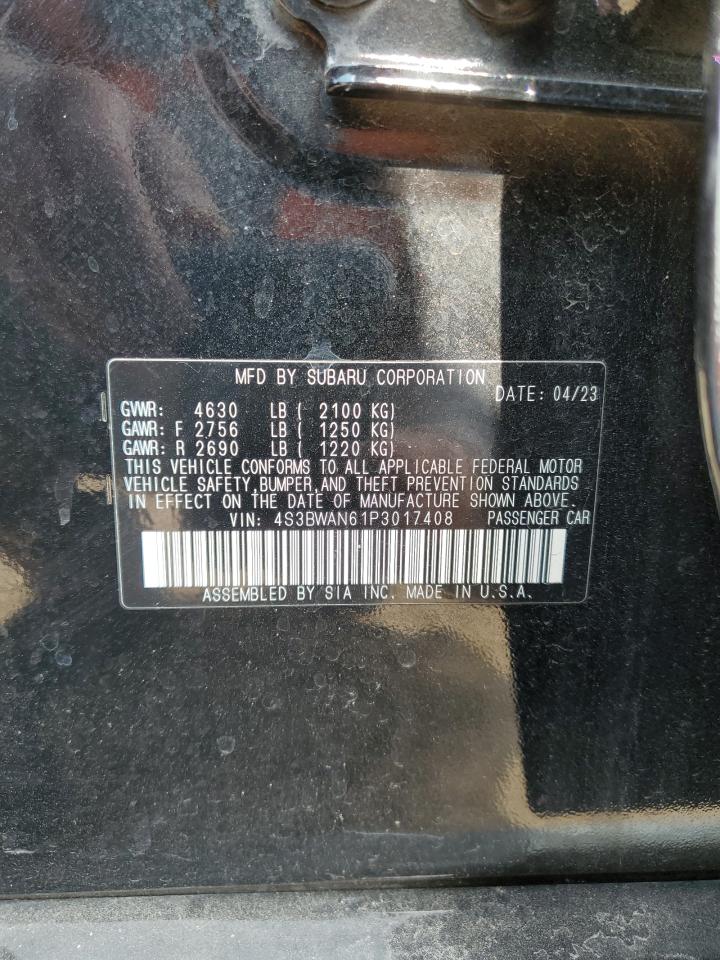 SUBARU LEGACY LIMITED