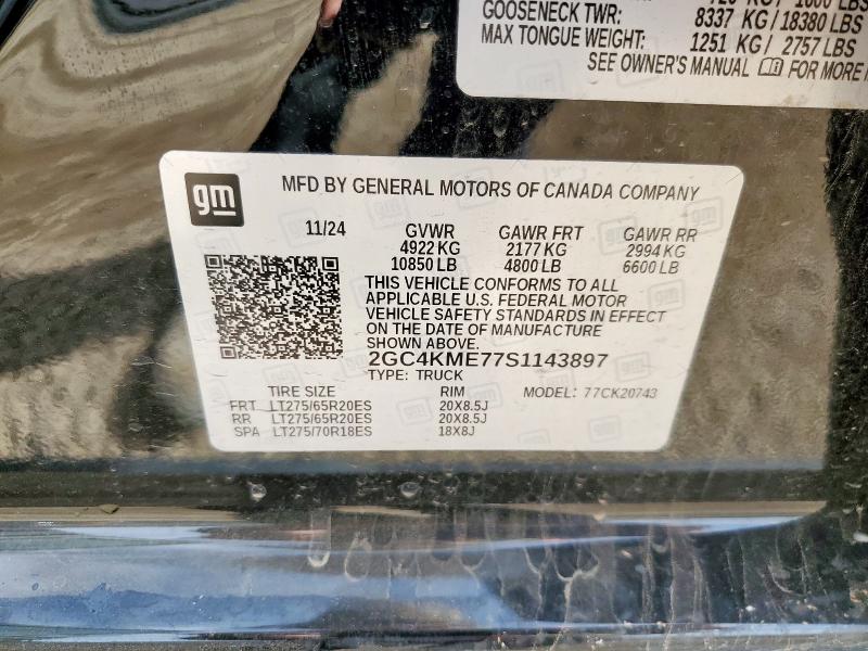 2025 CHEVROLET SILVERADO #3316106220