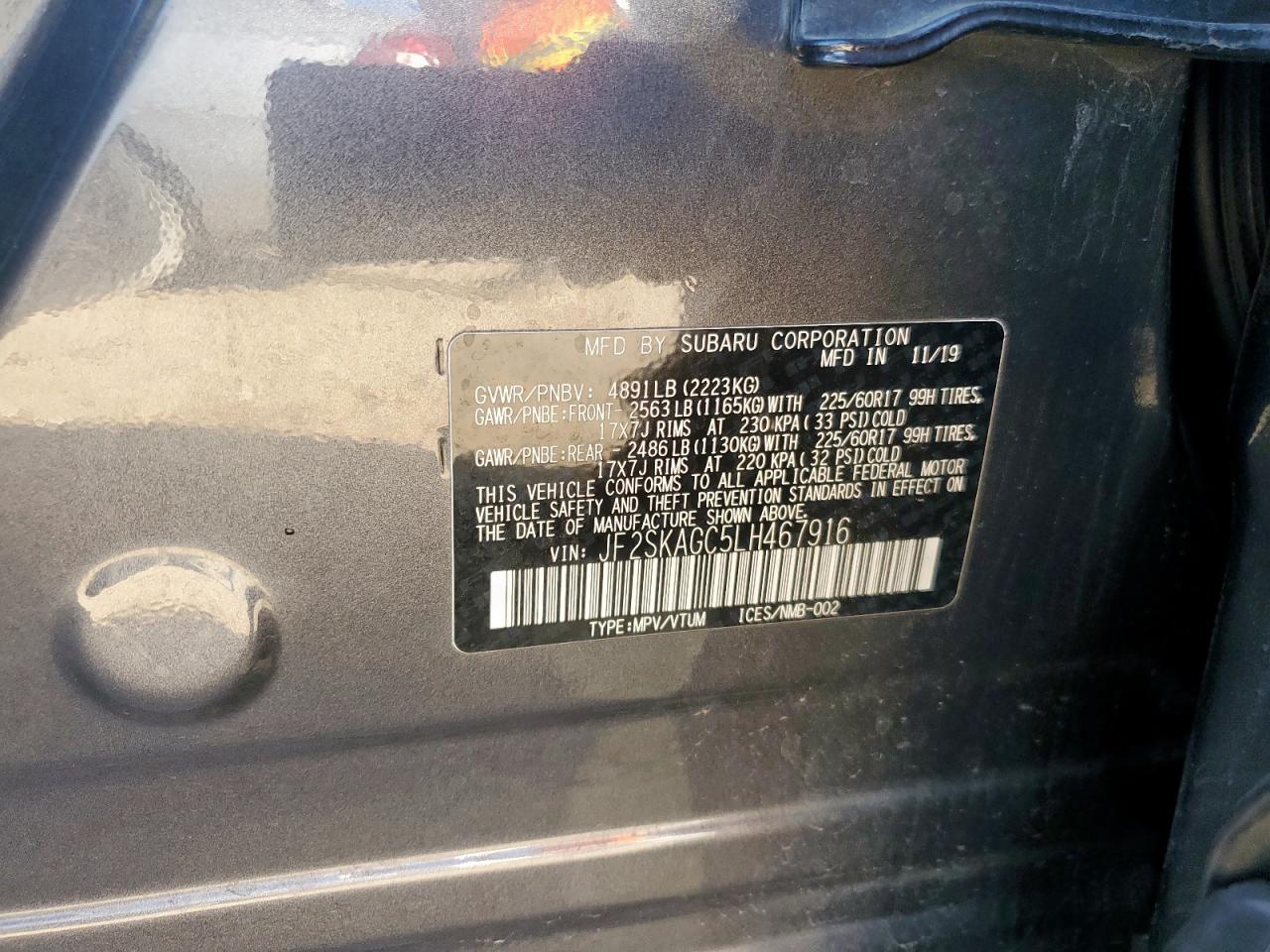 SUBARU FORESTER PREMIUM