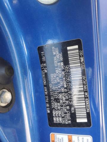 2015 SUBARU BRZ 2.0 LI #3312606216