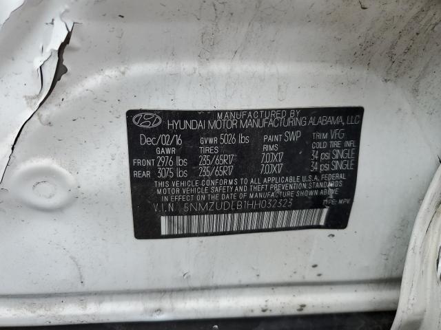 2017 HYUNDAI SANTA FE S #3286665300