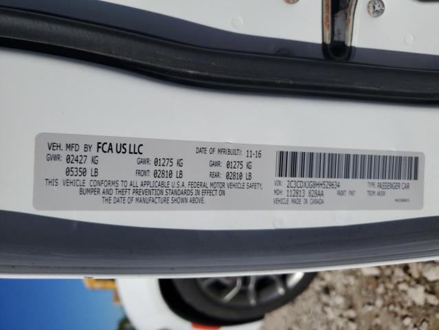 2017 DODGE CHARGER SX 2C3CDXJG8HH529634