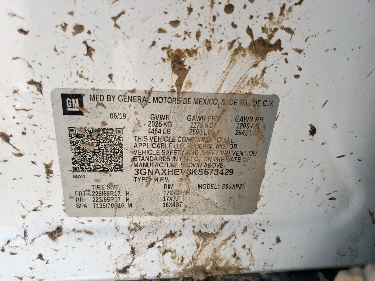 CHEVROLET EQUINOX LS