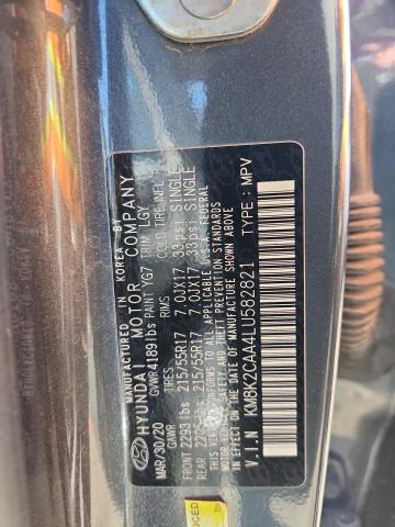 2020 HYUNDAI KONA SEL #3278595935