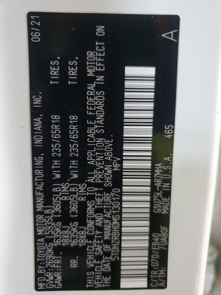 TOYOTA HIGHLANDER XLE