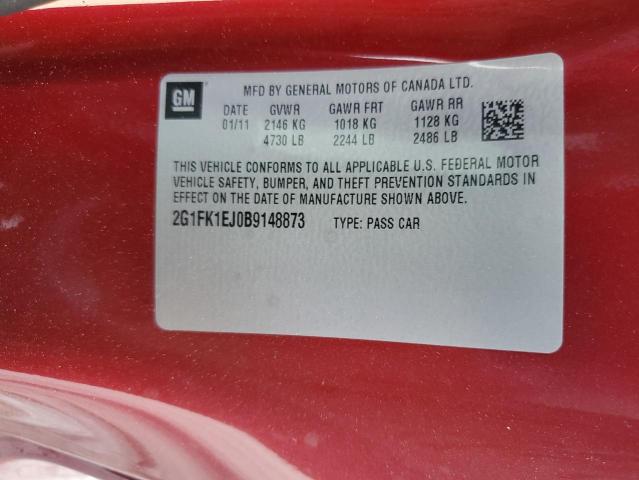 2011 CHEVROLET CAMARO 2SS #3285012943