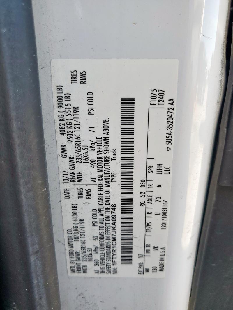 2018 FORD TRANSIT T- #3278652936